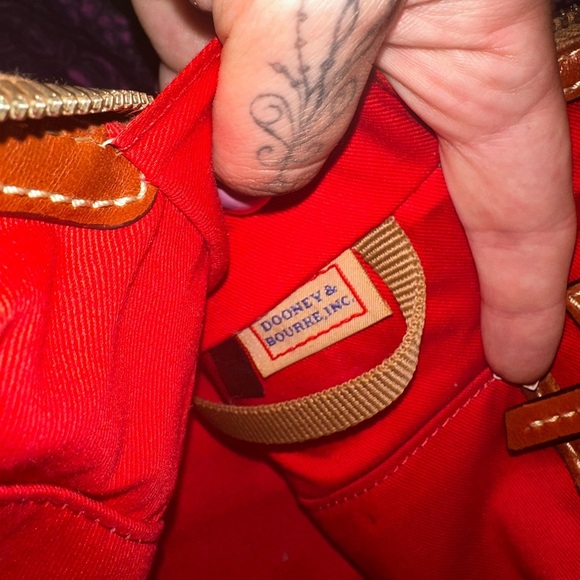 Dooney & Bourke Leather Handbag - Picture 3 of 9